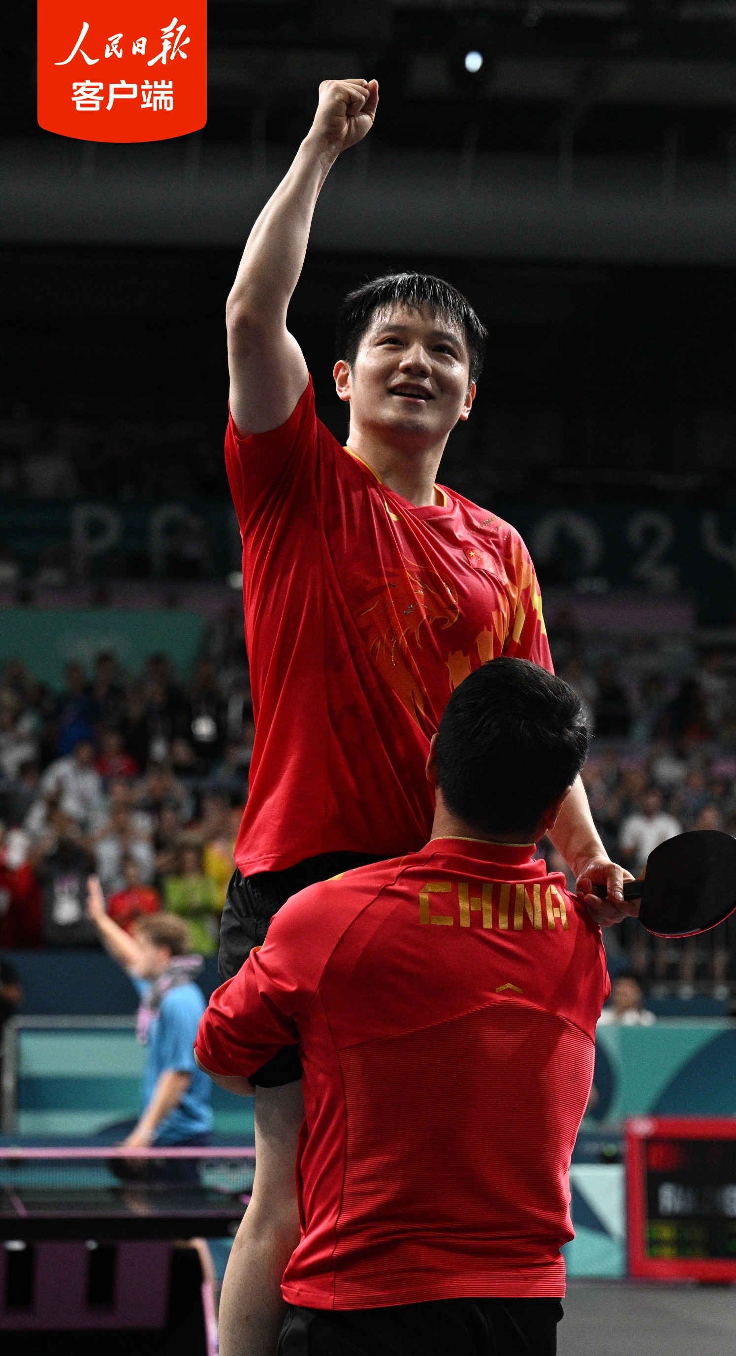 中国队鏖战瑞典队，樊振东关键制胜